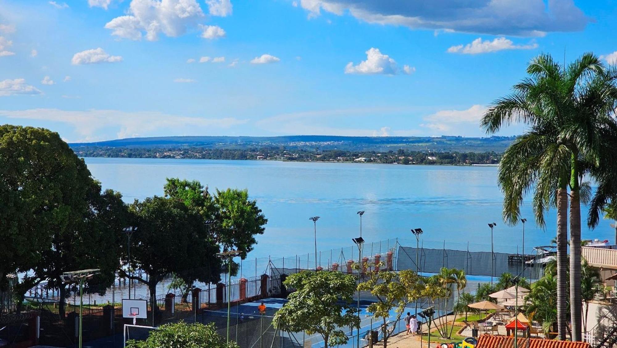 Flat 430 Lindo Com Vista Para O Lago Brasilia Esterno foto