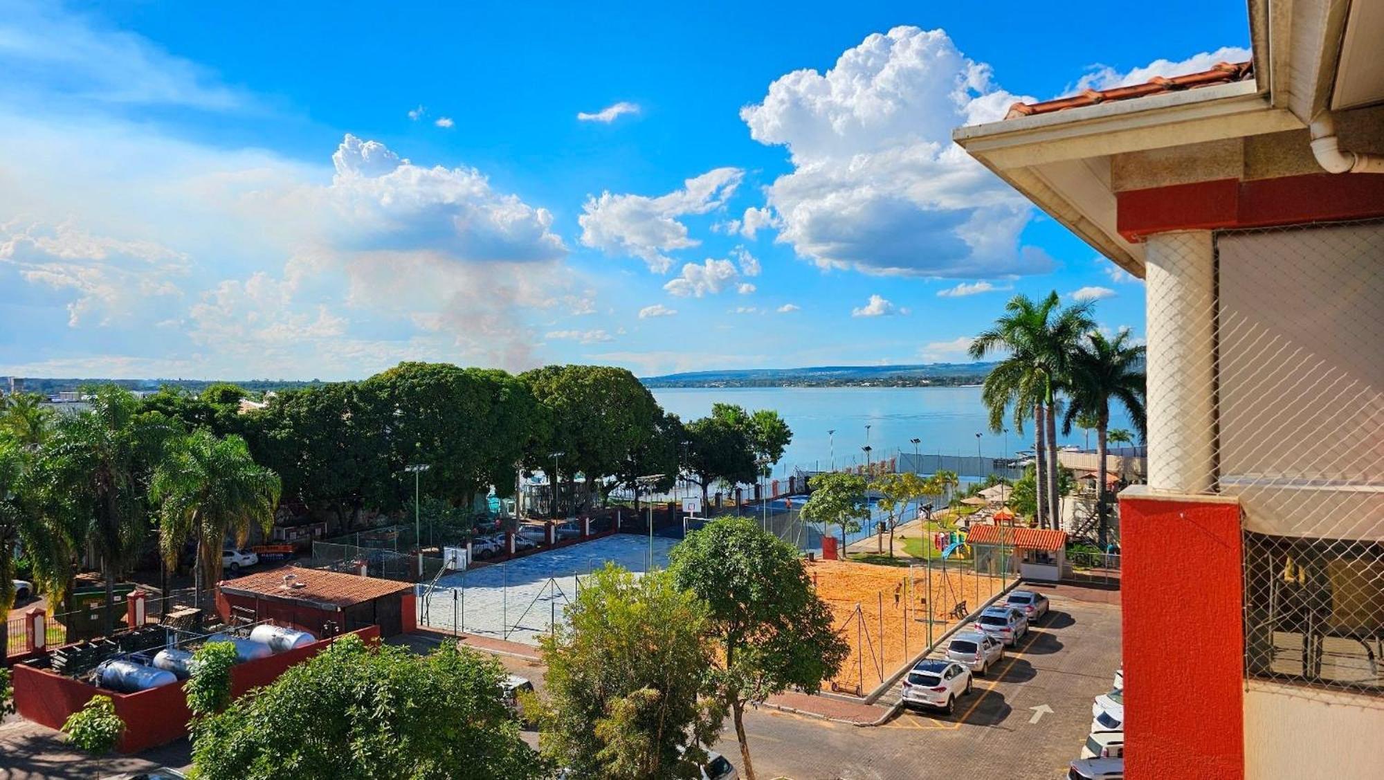 Flat 430 Lindo Com Vista Para O Lago Brasilia Esterno foto